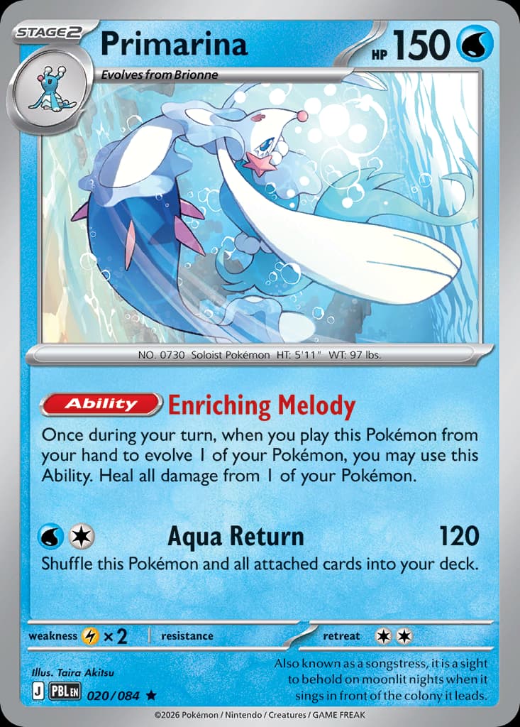 Primarina, Pitch Black 20
