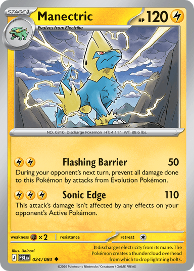 Manectric, Pitch Black 24