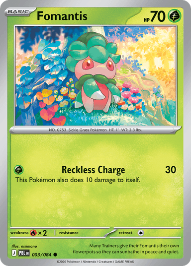 Fomantis, Pitch Black 3