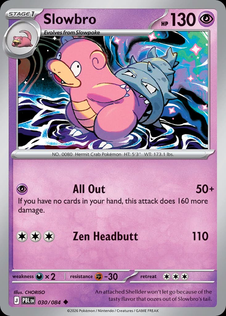Slowbro, Pitch Black 30