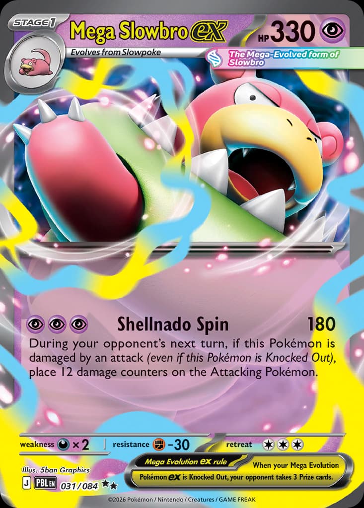 Mega Slowbro ex, Pitch Black 31