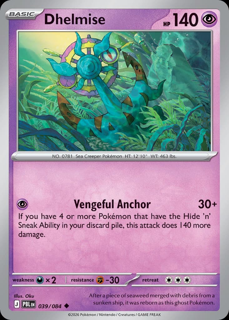 Dhelmise, Pitch Black 39