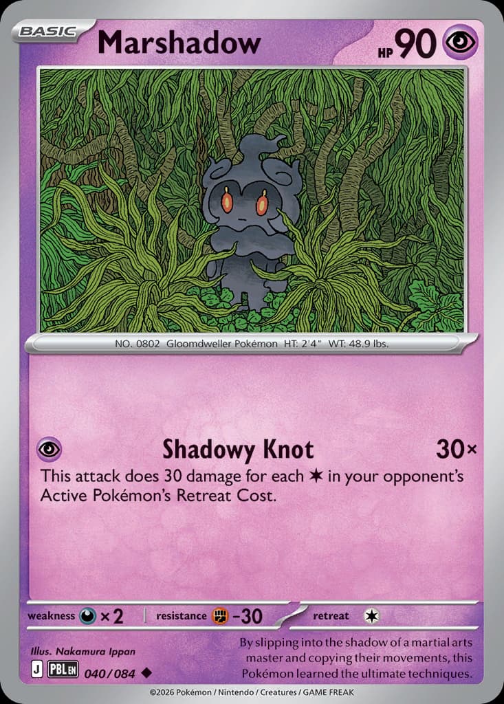 Marshadow, Pitch Black 40