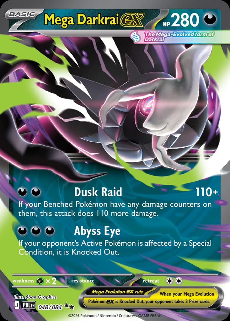 Mega Darkrai ex, Pitch Black 48