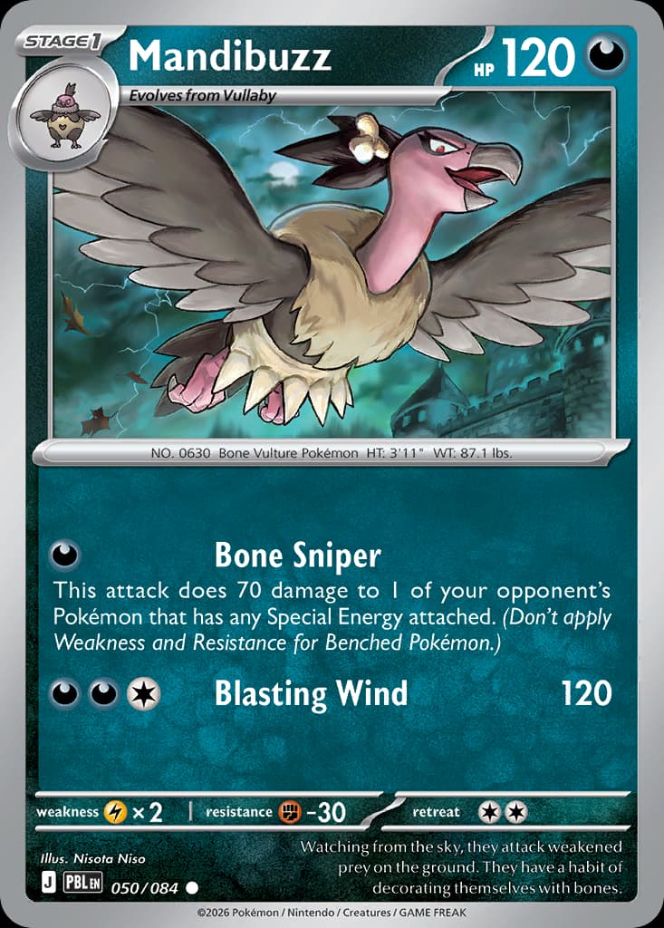 Mandibuzz, Pitch Black 50