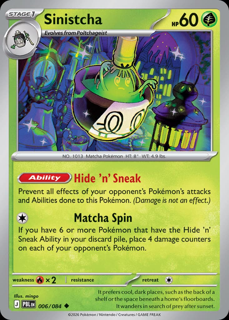 Sinistcha, Pitch Black 6