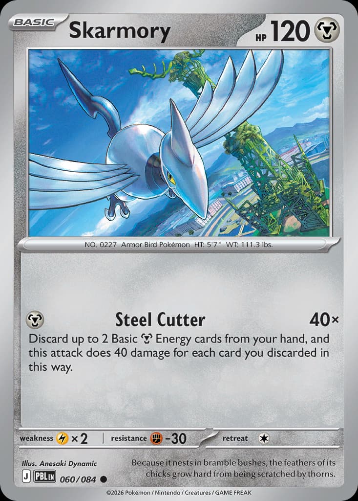 Skarmory, Pitch Black 60