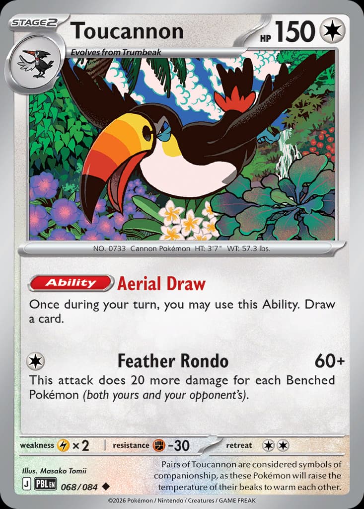 Toucannon, Pitch Black 68