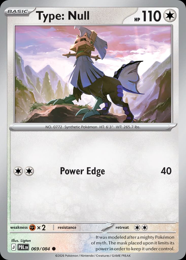 Type: Null, Pitch Black 69