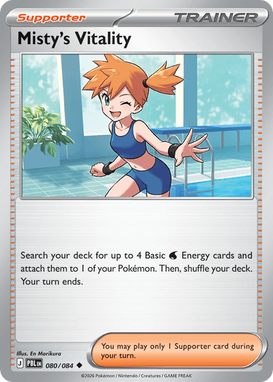 Misty's Vitality, Pitch Black 80