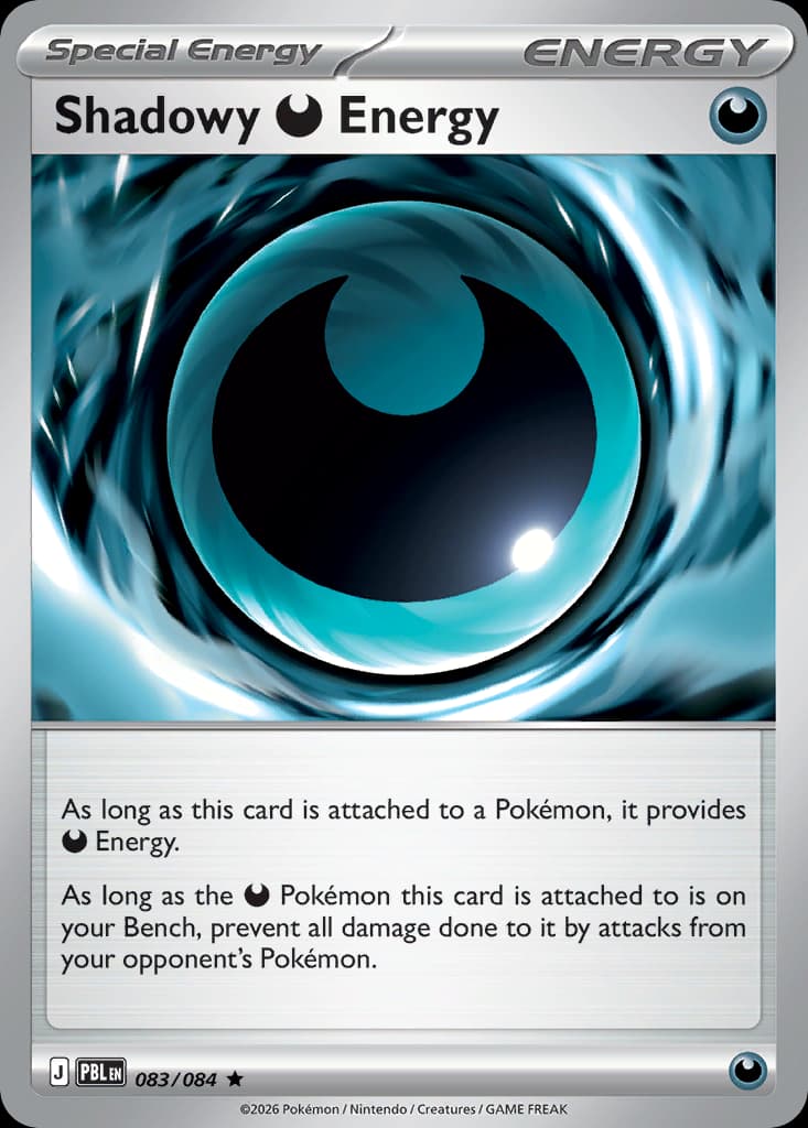 Shadowy Darkness Energy, Pitch Black 83