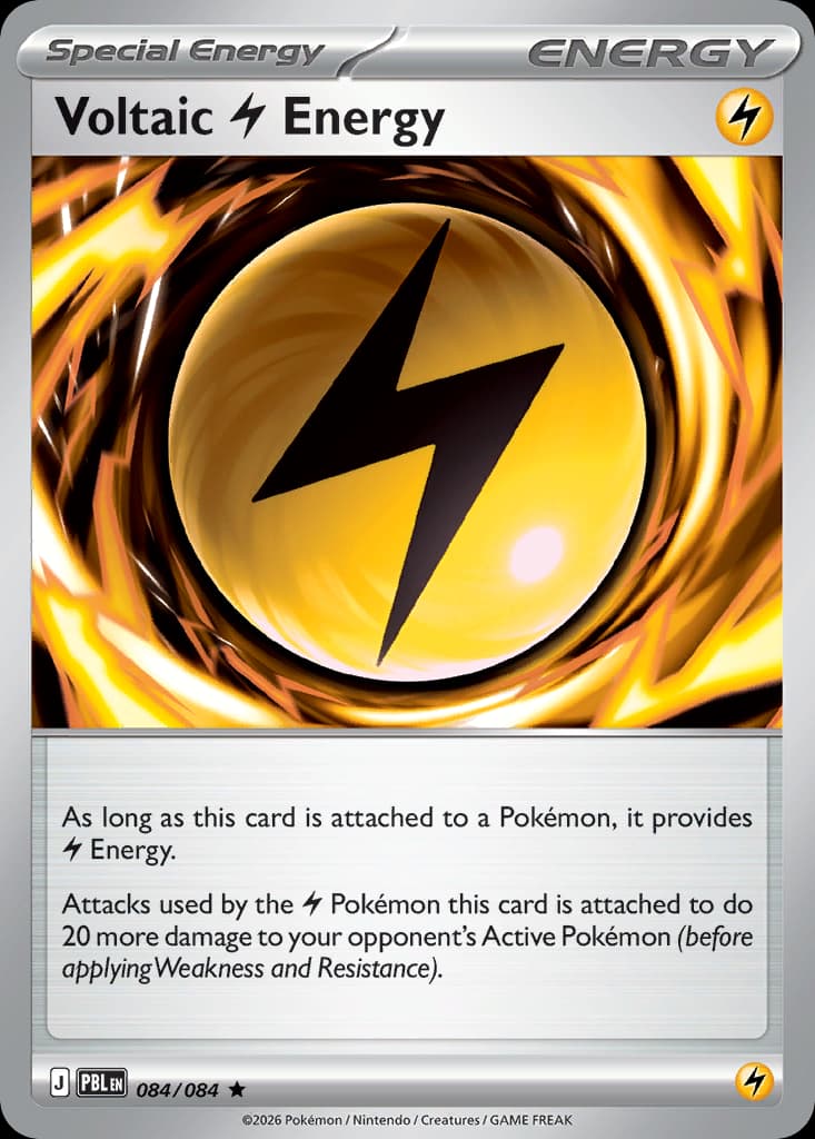 Voltaic Lightning Energy, Pitch Black 84