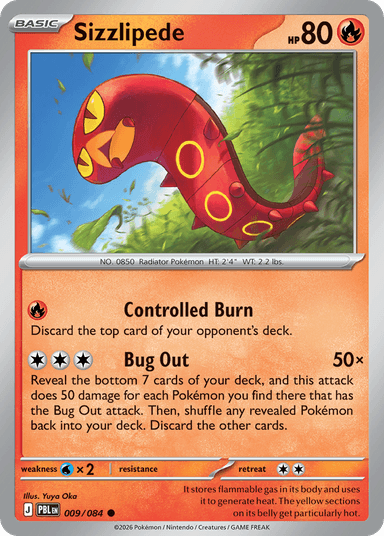 Sizzlipede, Pitch Black 9