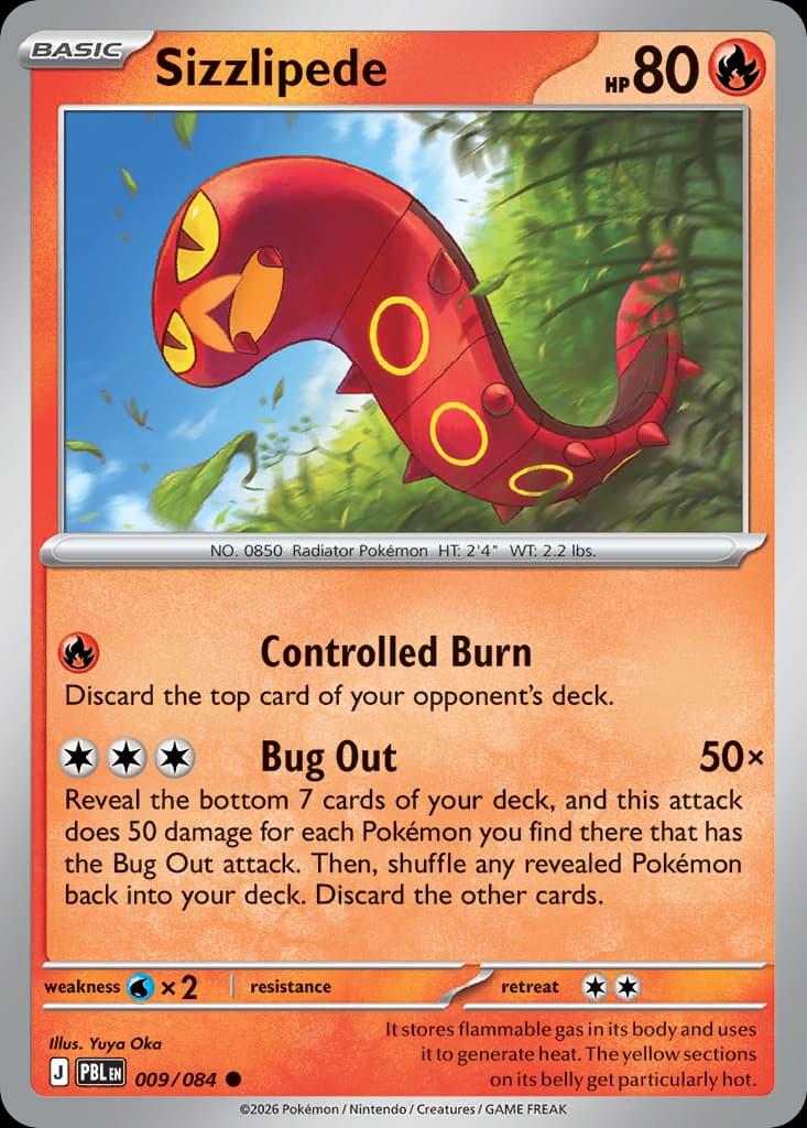 Sizzlipede, Pitch Black 9