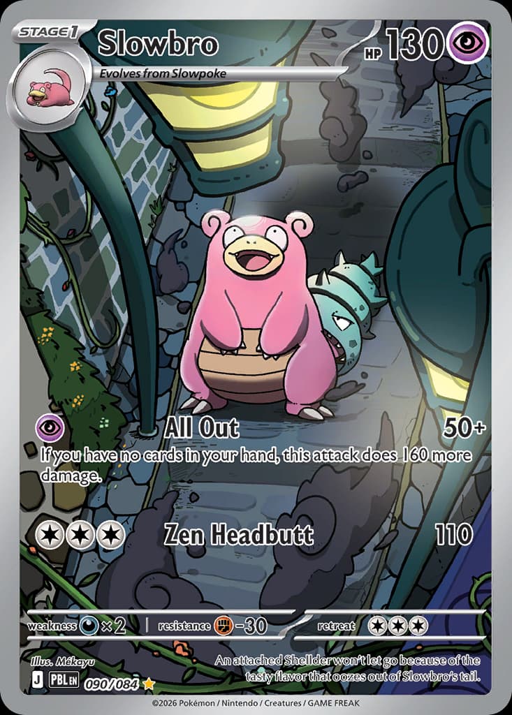 Slowbro, Pitch Black 90