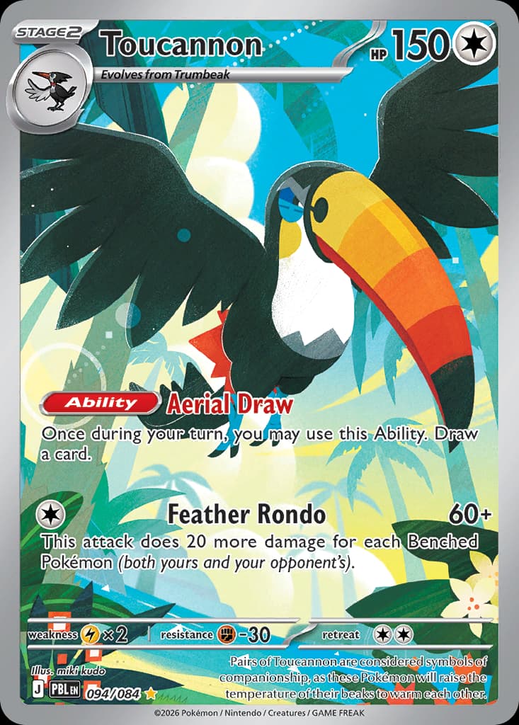 Toucannon, Pitch Black 94