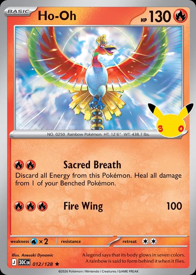 Ho-Oh, 30th Celebration 12