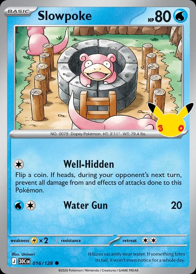 Slowpoke, 30th Celebration 16