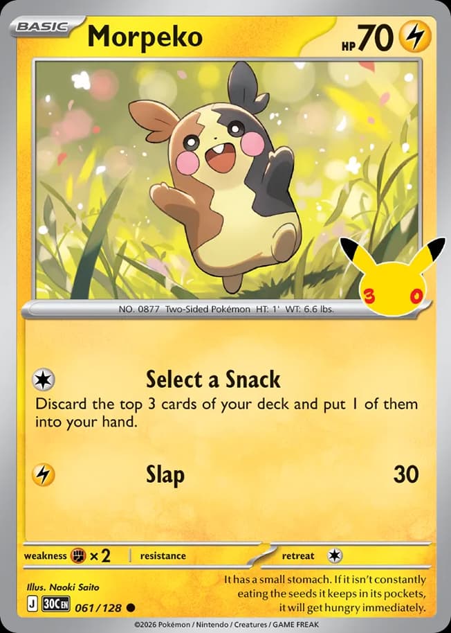 Morpeko, 30th Celebration 61