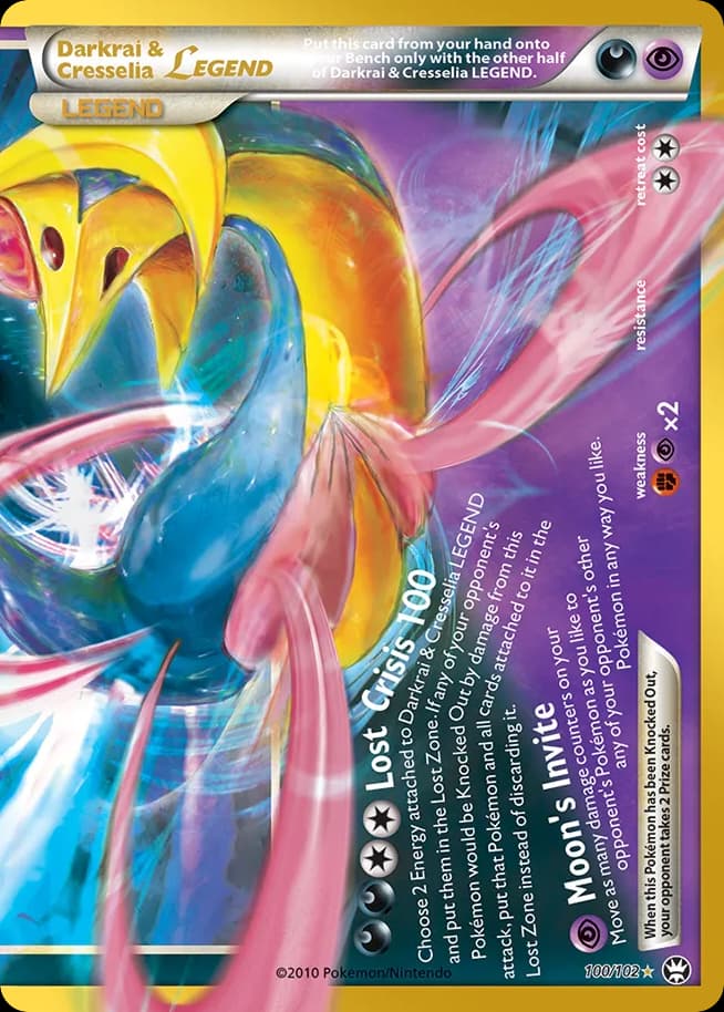 Darkrai & Cresselia LEGEND, 30th Celebration: Classic Collection 100