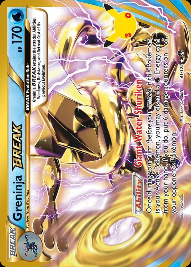 Greninja BREAK, 30th Celebration: Classic Collection 41