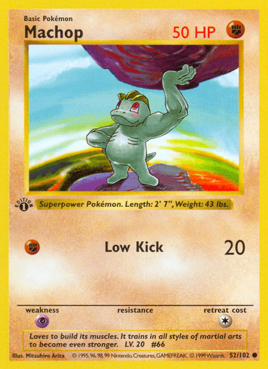 Machop, Base 52
