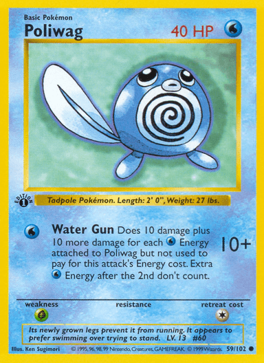 Poliwag, Base 59