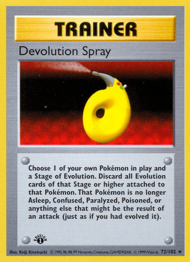 Devolution Spray, Base 72