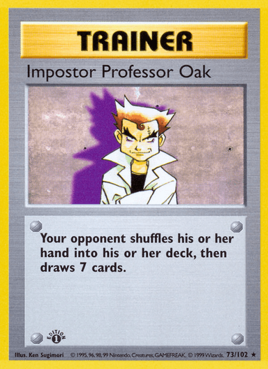 Impostor Professor Oak, Base 73