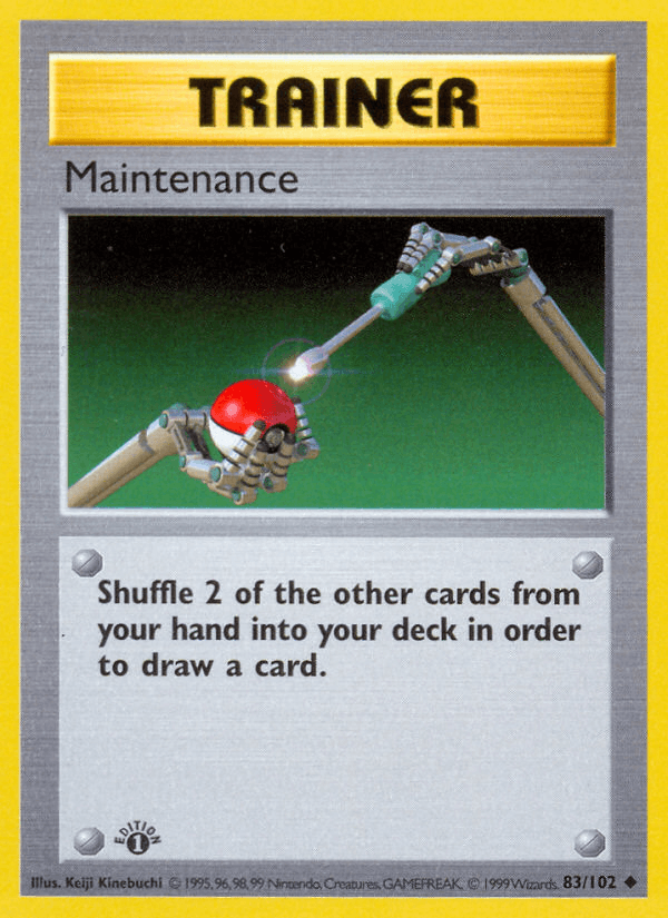 Maintenance, Base 83