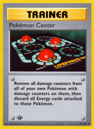 Pokémon Center, Base 85