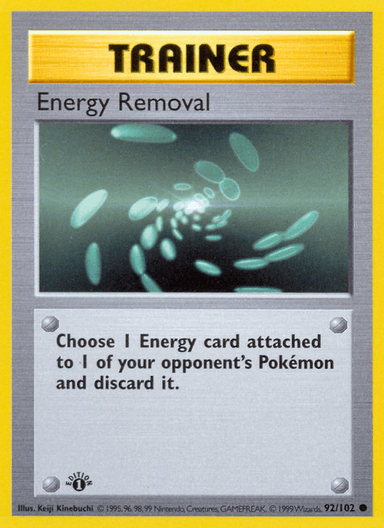 Energy Removal, Base 92