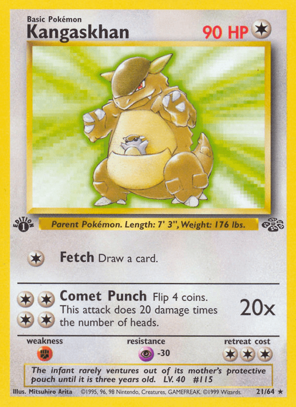 Kangaskhan, Jungle 21