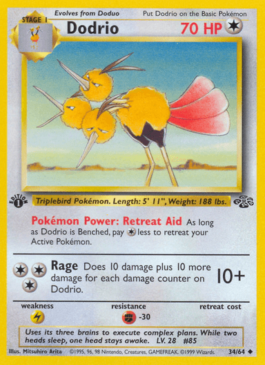 Dodrio, Jungle 34