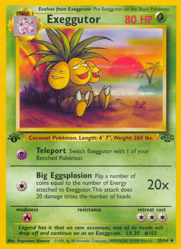 Exeggutor, Jungle 35