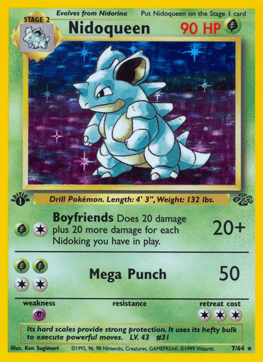 Nidoqueen, Jungle 7