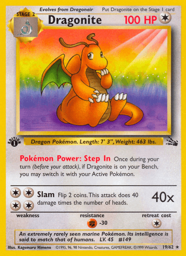 Dragonite, Fossil 19
