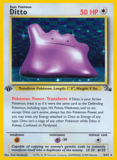 Ditto, Fossil 3