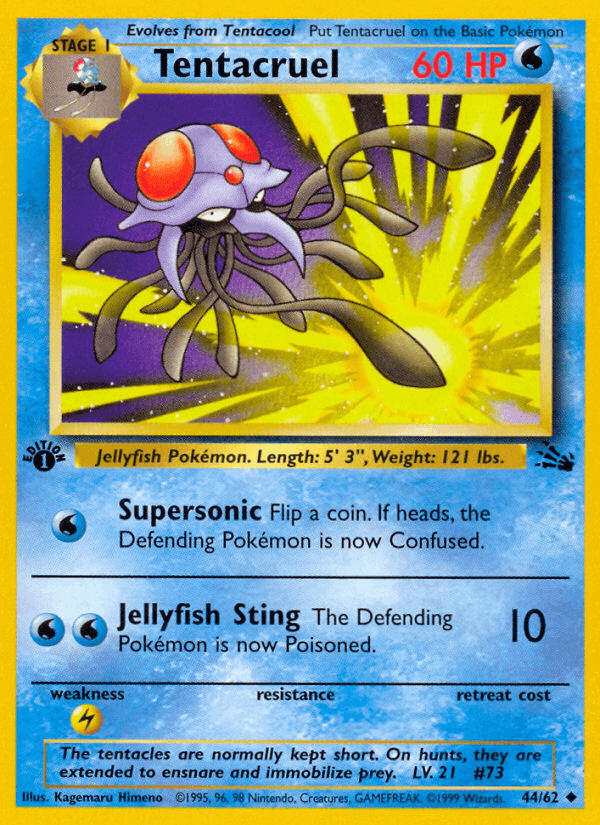 Tentacruel, Fossil 44