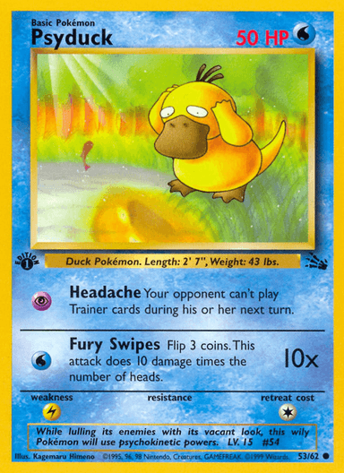 Psyduck, Fossil 53