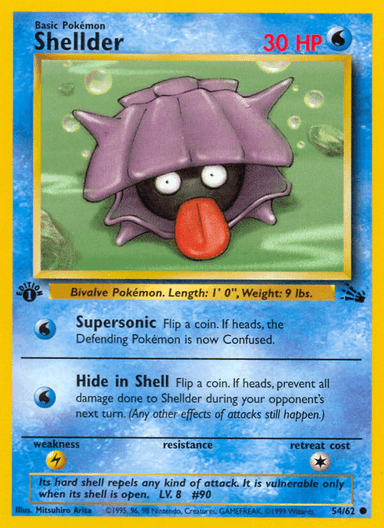 Shellder, Fossil 54