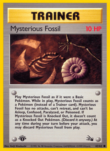 Mysterious Fossil, Fossil 62