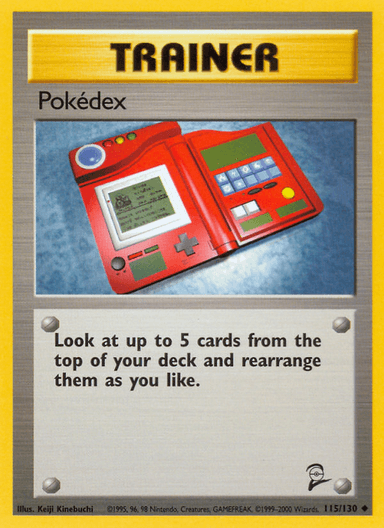 Pokédex, Base Set 2 115