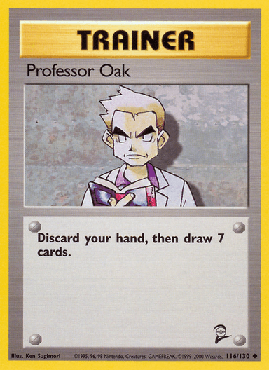 Professor Oak, Base Set 2 116