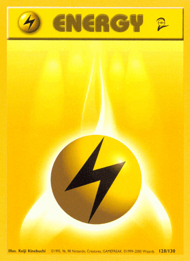 Lightning Energy, Base Set 2 128
