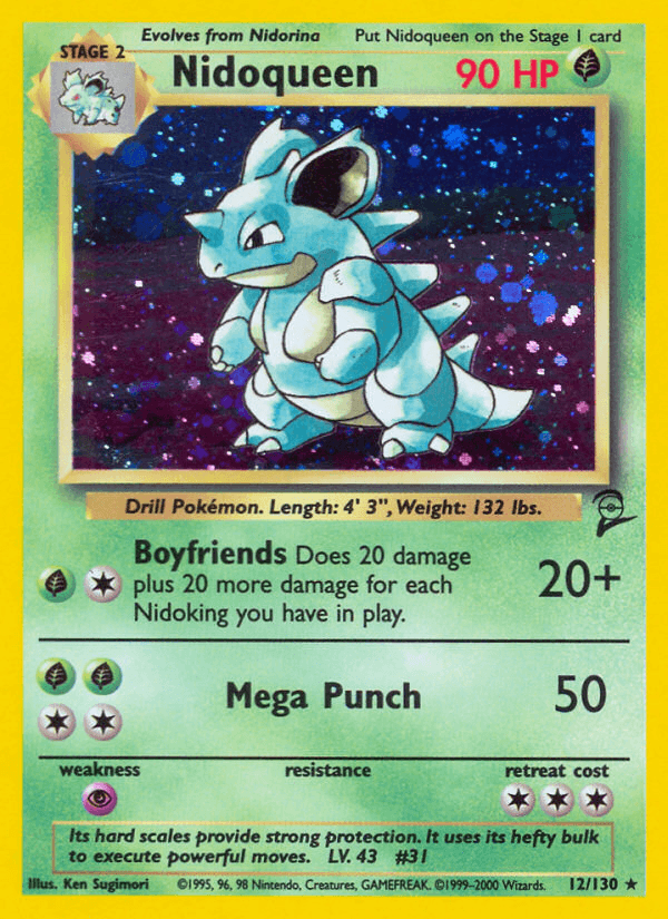 Nidoqueen, Base Set 2 12