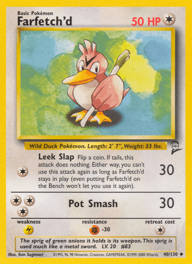 Farfetch'd, Base Set 2 40