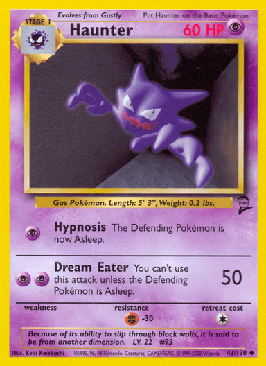 Haunter, Base Set 2 43