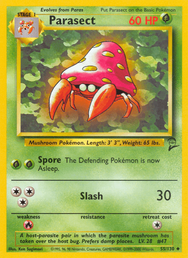 Parasect, Base Set 2 55