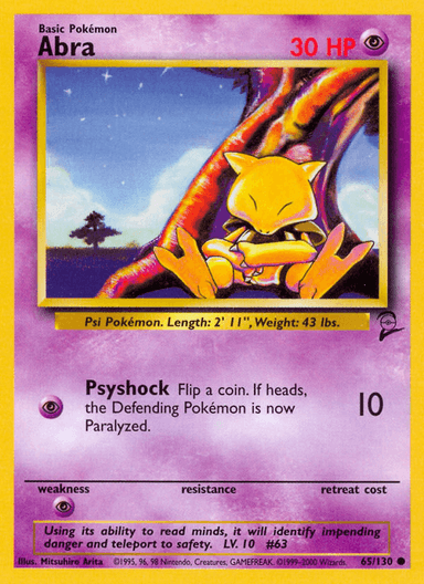 Abra, Base Set 2 65